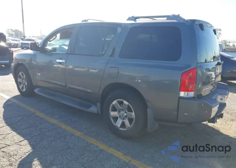 2007 Nissan Armada Le z USA, uszkodzony, nr VIN 5N1AA08A57N700202